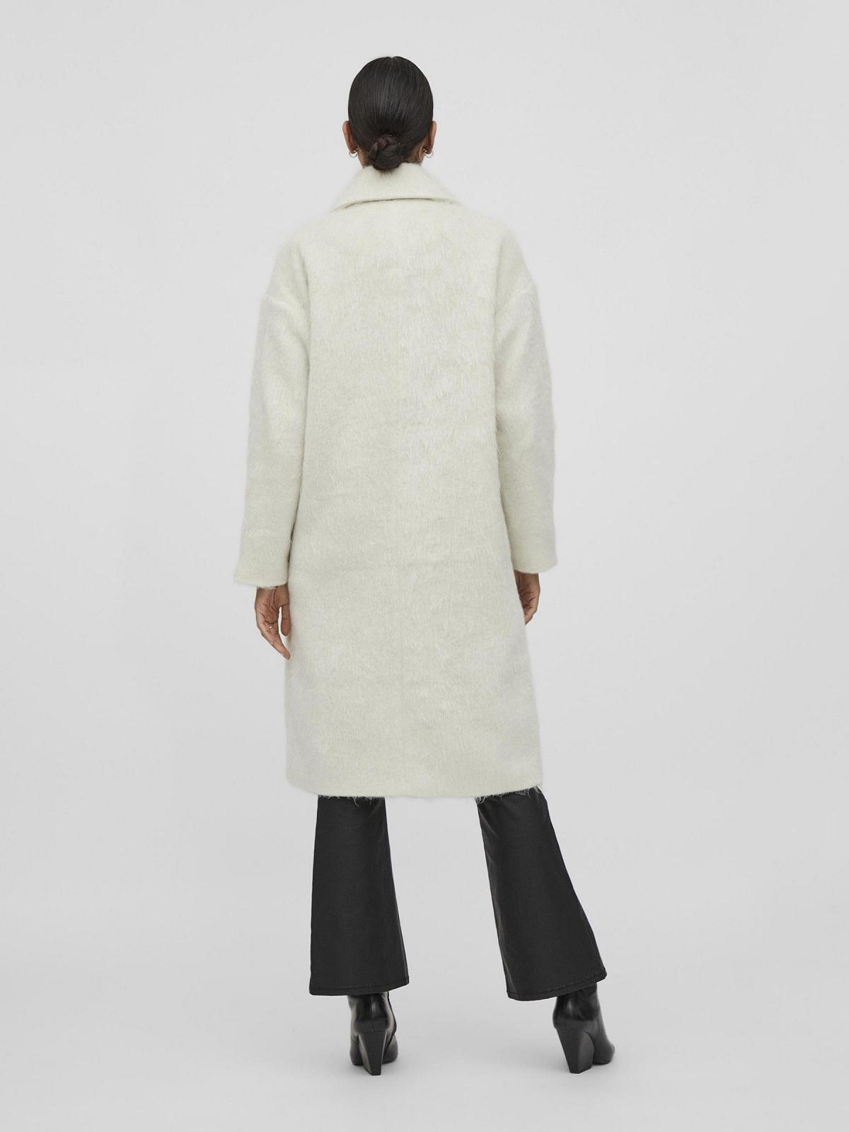 Пальто Vila Longform Женское 2 кармана Застежка на пуговицах, фото №4 Пальто Vila Longform Женское 2 кармана Застежка на пуговицах, фото №4