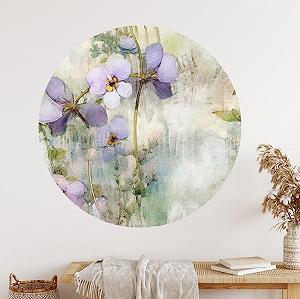 Наклейка на стіну GRAZDesign Vintage Round Texture 57 x 57 см - Фото 1