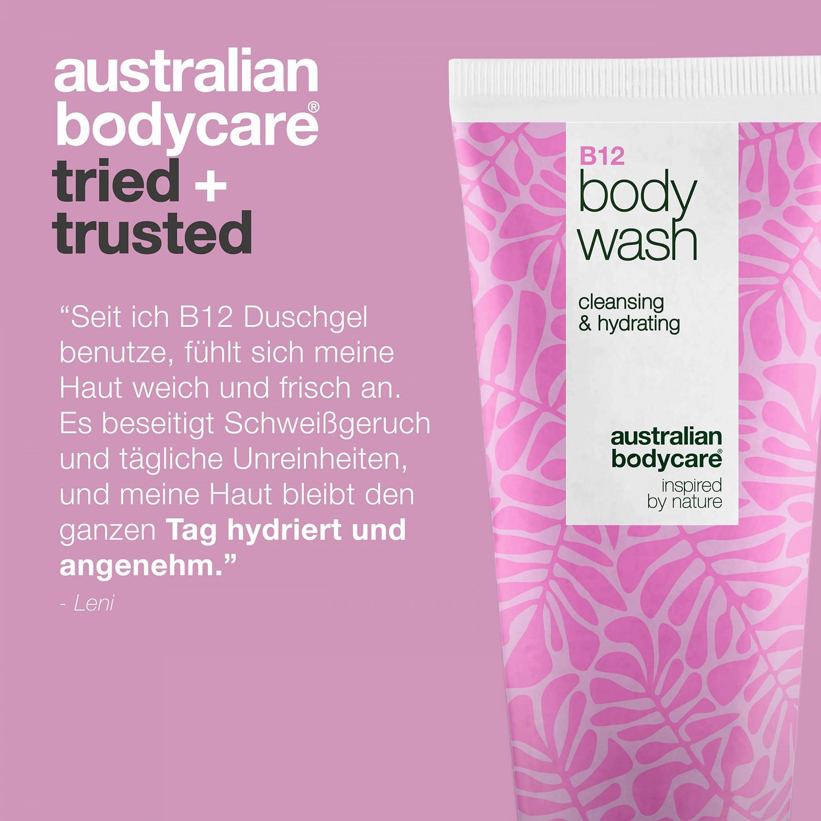 Гель для душа B12 Body Wash Питательный С витамином B12 и аллантоином, фото №5