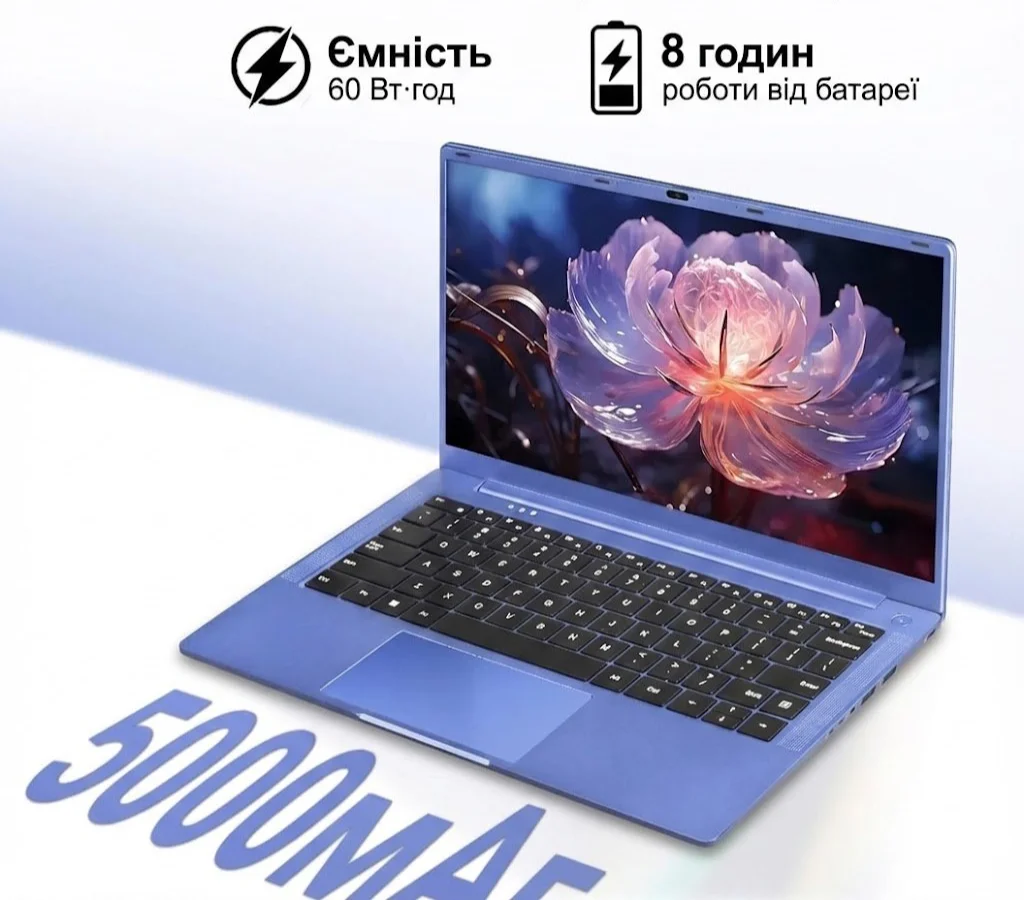 Ноутбук 14" Ruzava RK70 Intel Celeron N5095A RAM 8GB SSD 256GB Windows 11 (UKR), фото №4