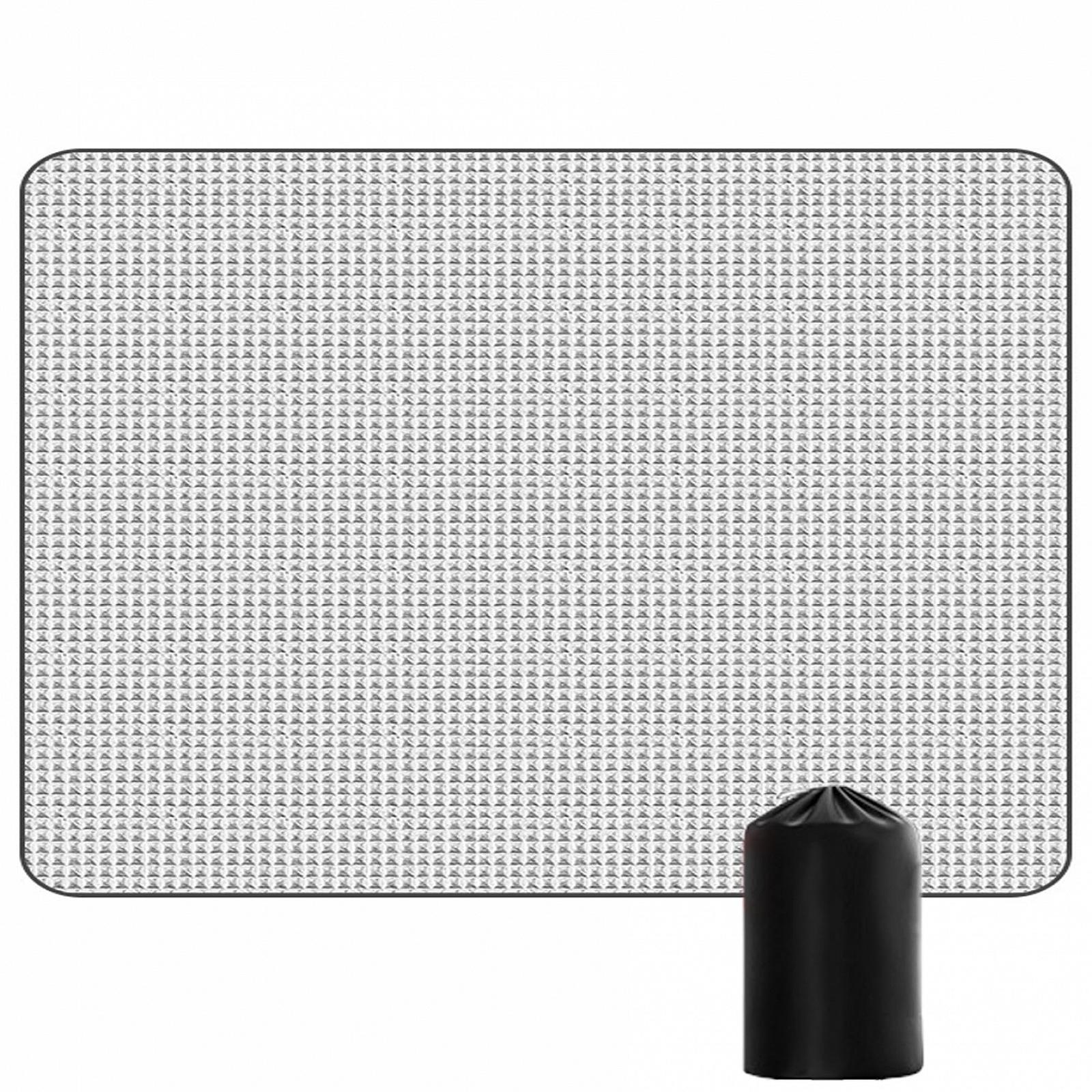 Килимок Camping Foil 59 x 78 дюймів Алюмінієвий Водонепроникний 0.16 дюймів, фото №1
