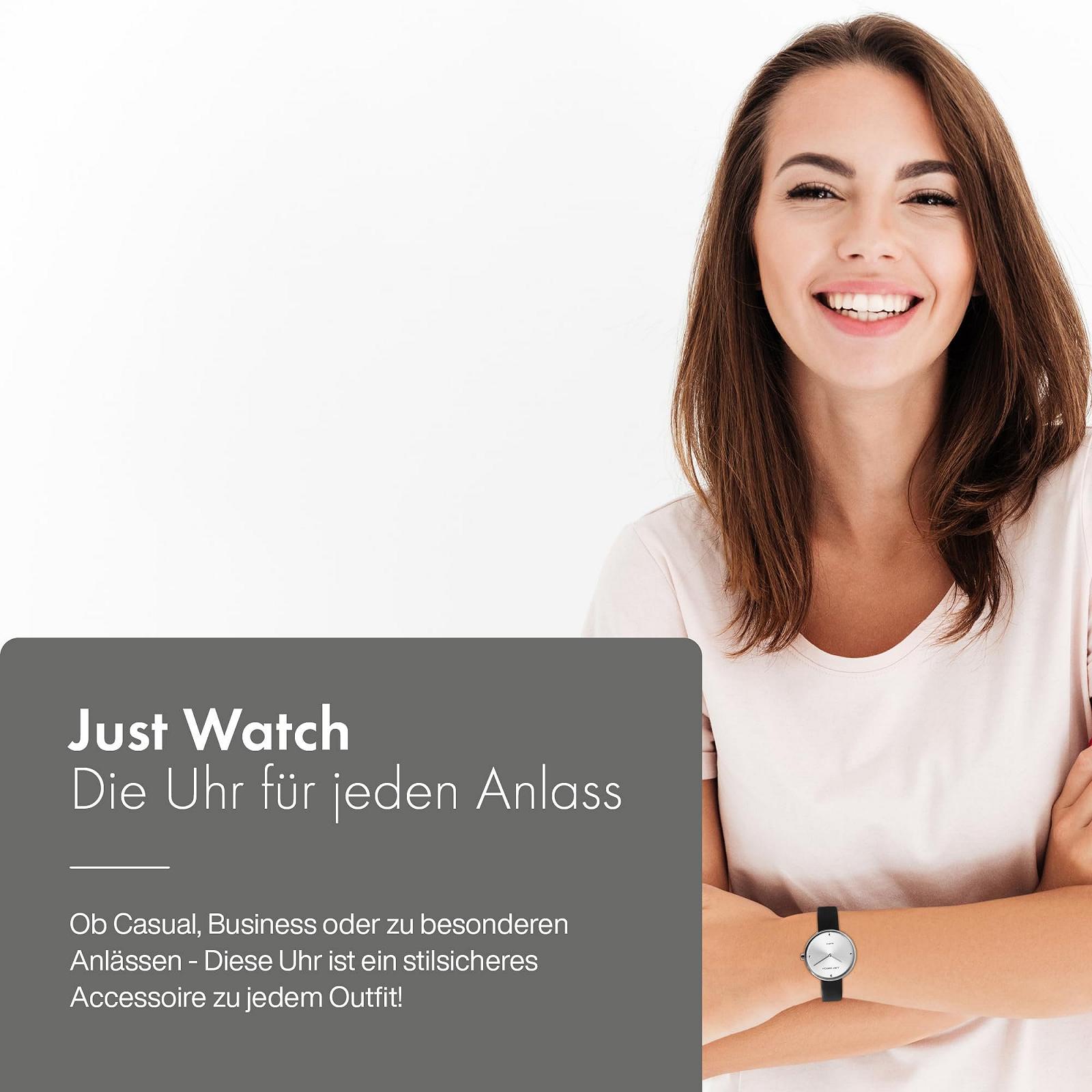 Женские часы Just Watch JW265 Ремешок из кожи Аналоговый Quartz JW10130, фото №5