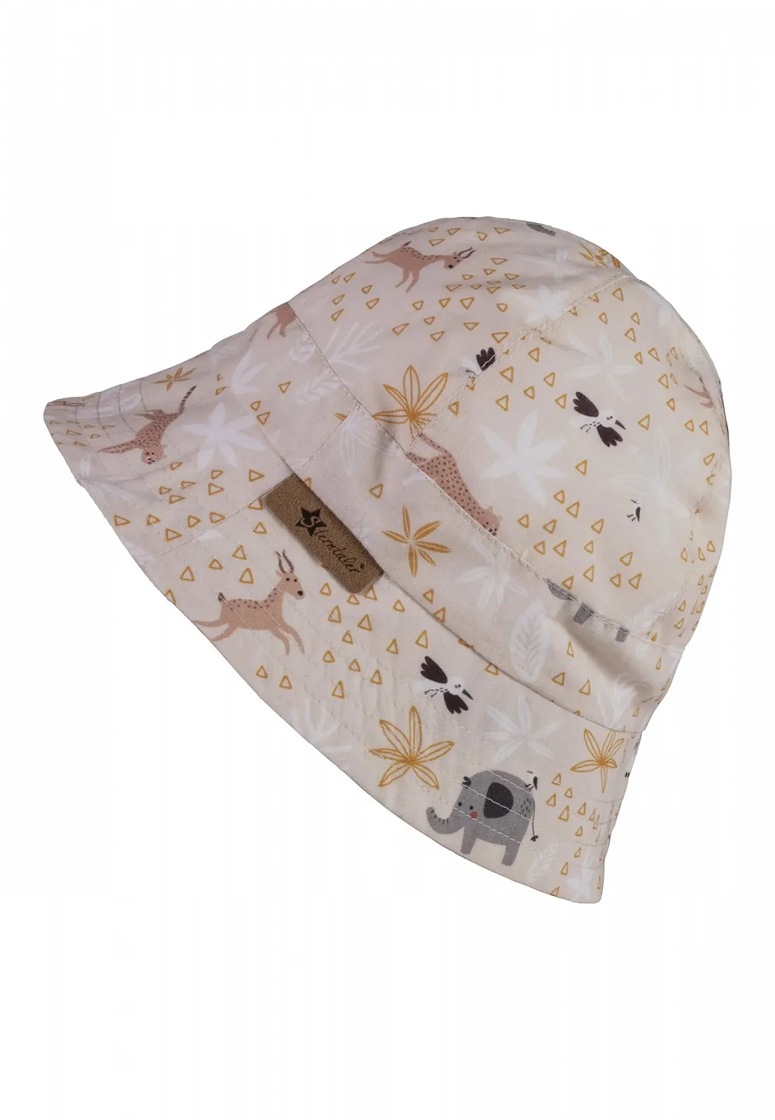 Панама Sterntaler Safari Zoo Animals из органического поплина с UV 50, фото №3 Панама Sterntaler Safari Zoo Animals из органического поплина с UV 50, фото №3