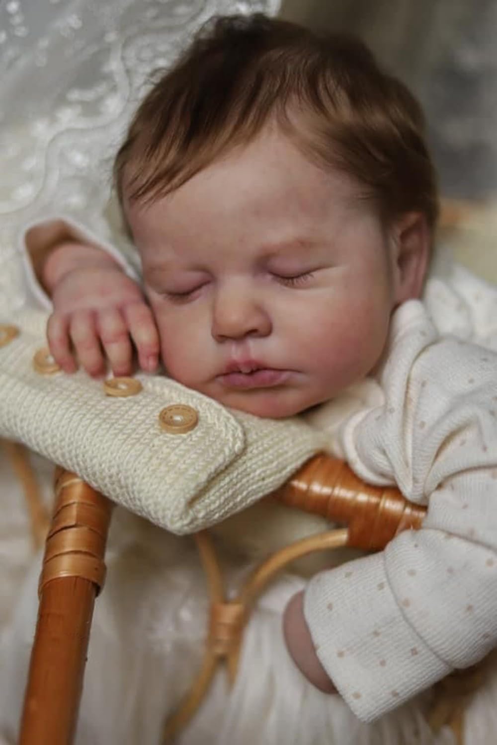 Кукла Anano Reborn Girl 50 см Силиконовая, фото №2