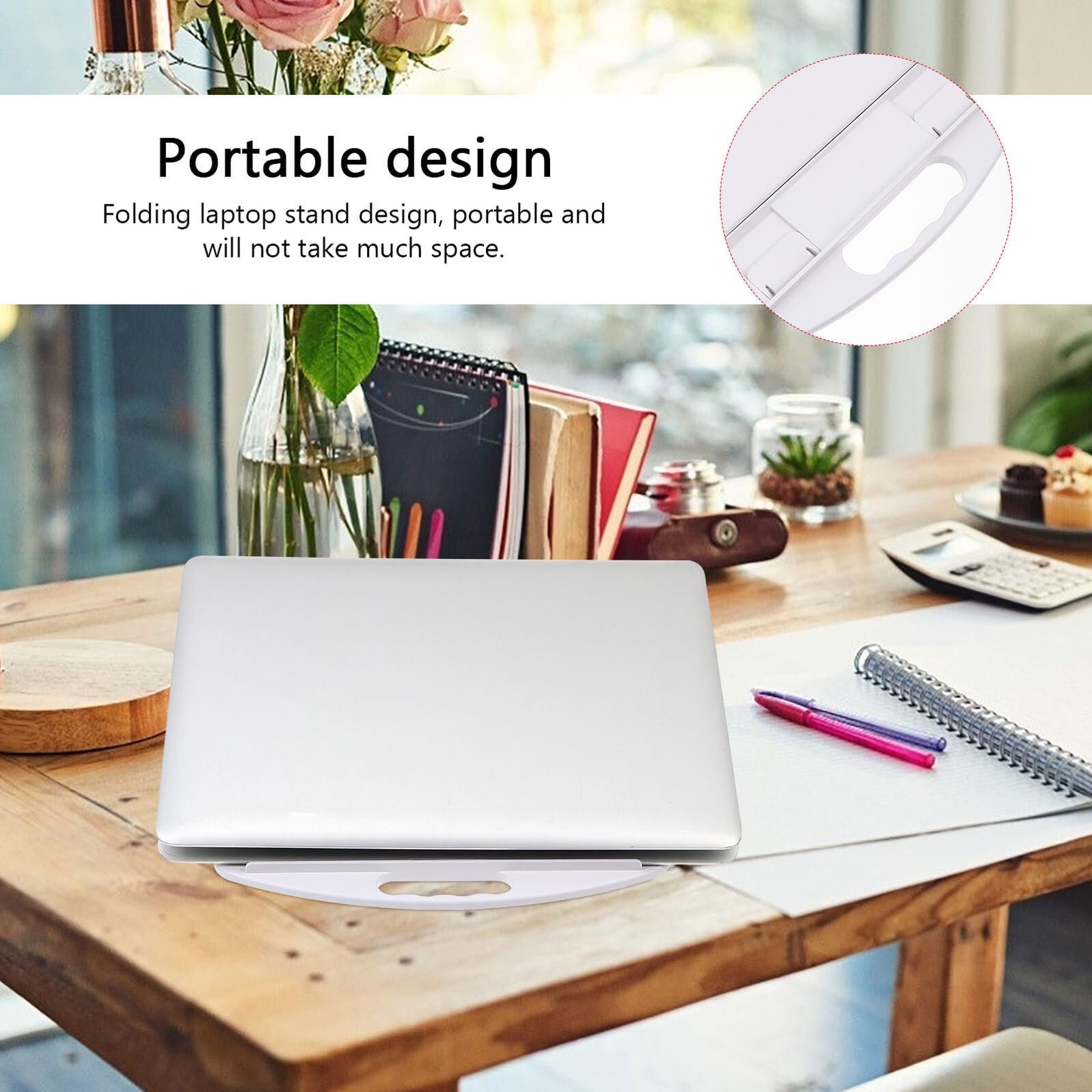 Подставка для ноутбука BESPORTBLE Wei
er с регулировкой высоты, поворотным радиатором, стабильным держателем для компьютера с циркуляцией воздуха, эргономичным дизайном, фото №3 Подставка для ноутбука BESPORTBLE Wei
er с регулировкой высоты, поворотным радиатором, стабильным держателем для компьютера с циркуляцией воздуха, эргономичным дизайном, фото №3