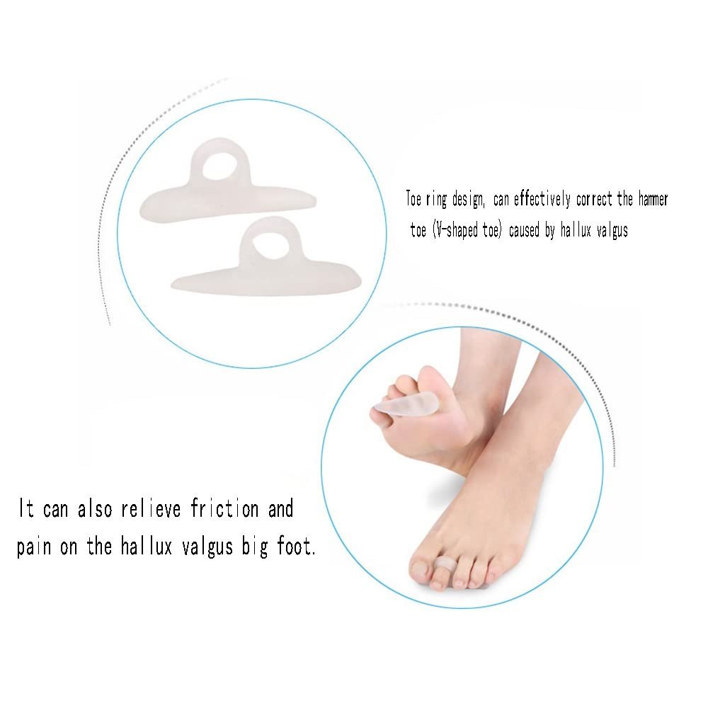 Разделитель для пальцев ног, силиконовый, фото №2