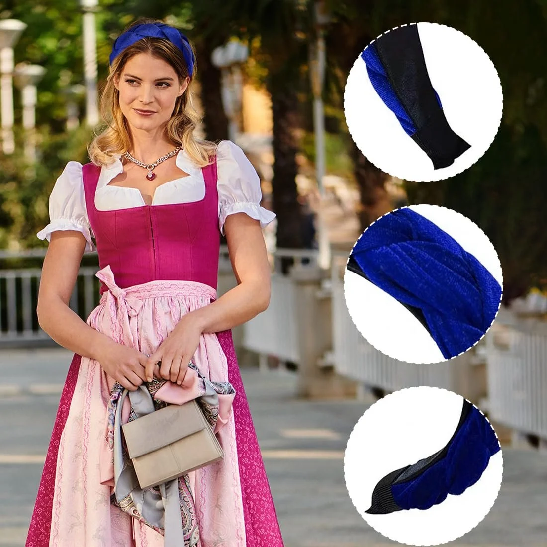 Обруч для волос плетеный, фото №3 Обруч для волос плетеный, фото №3