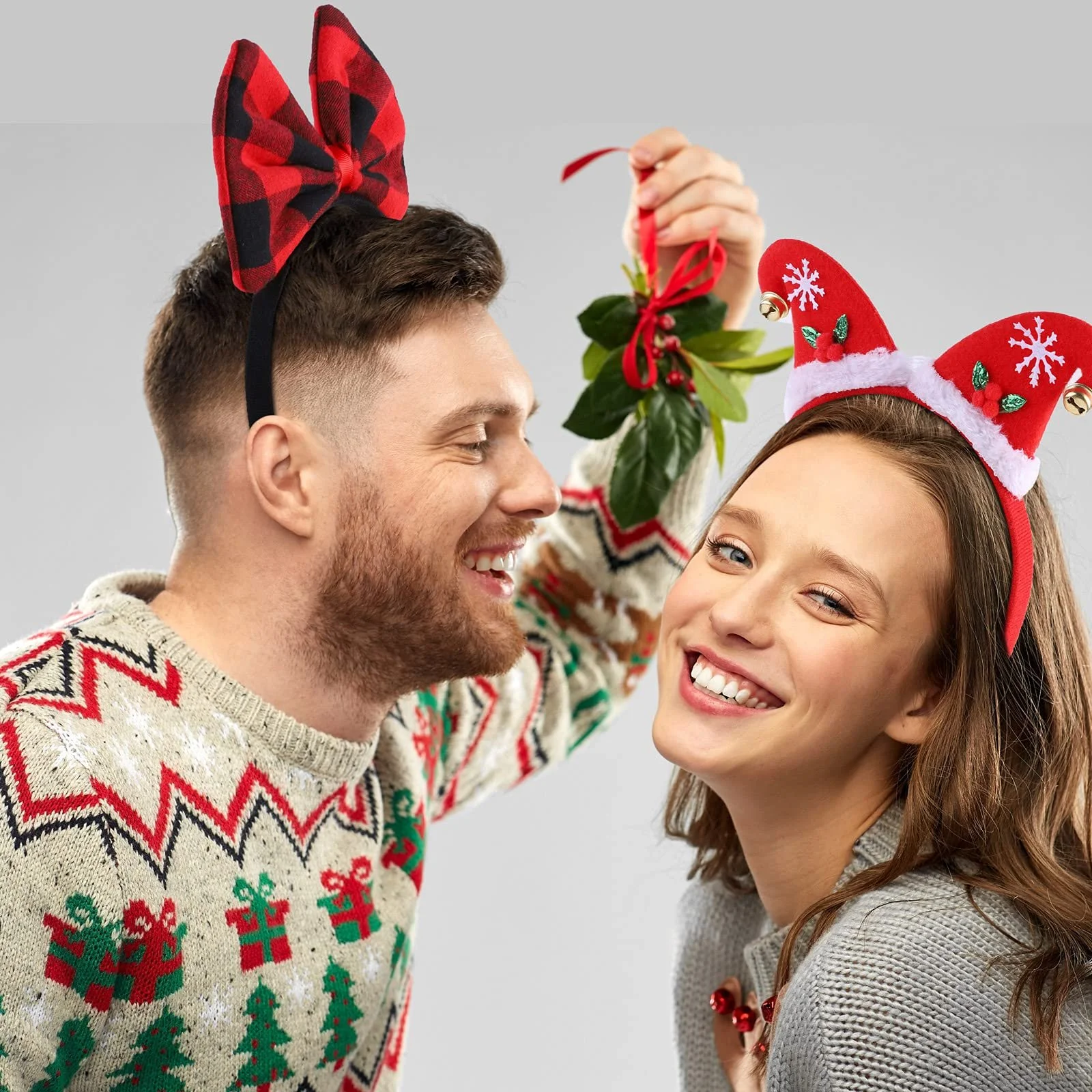 Набор рождественских обручей., фото №7