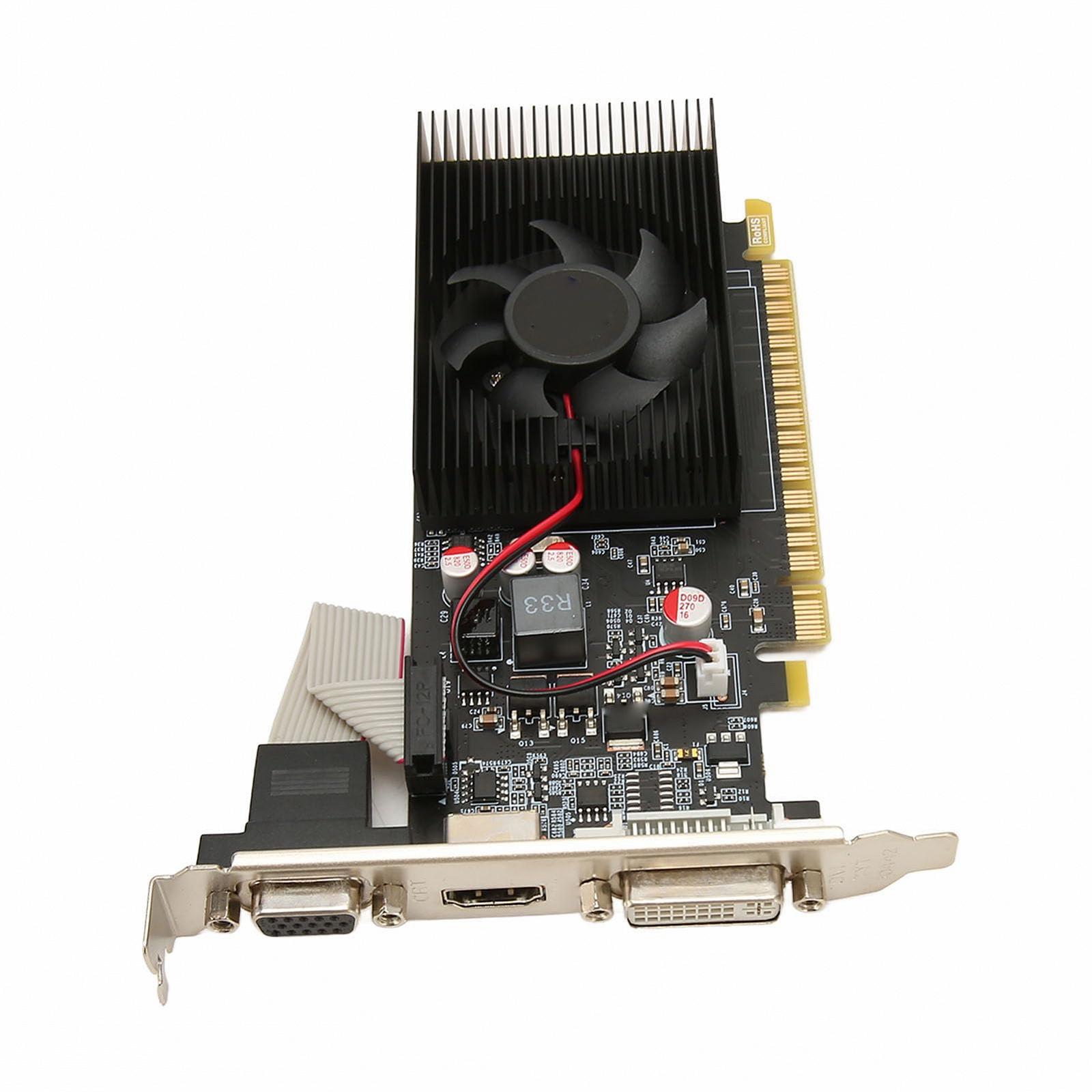 Видеокарта Denash Gaming 4GB Низкопрофильная 128bit DDR3 Для компьютера, фото №5