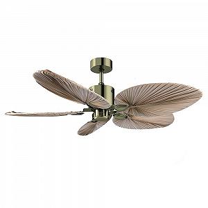 Потолочный вентилятор Cecotec EnergySilence Aero 5200 Natural Palm, DC двигатель 42 Вт, диаметр 127 см - Фото 1
