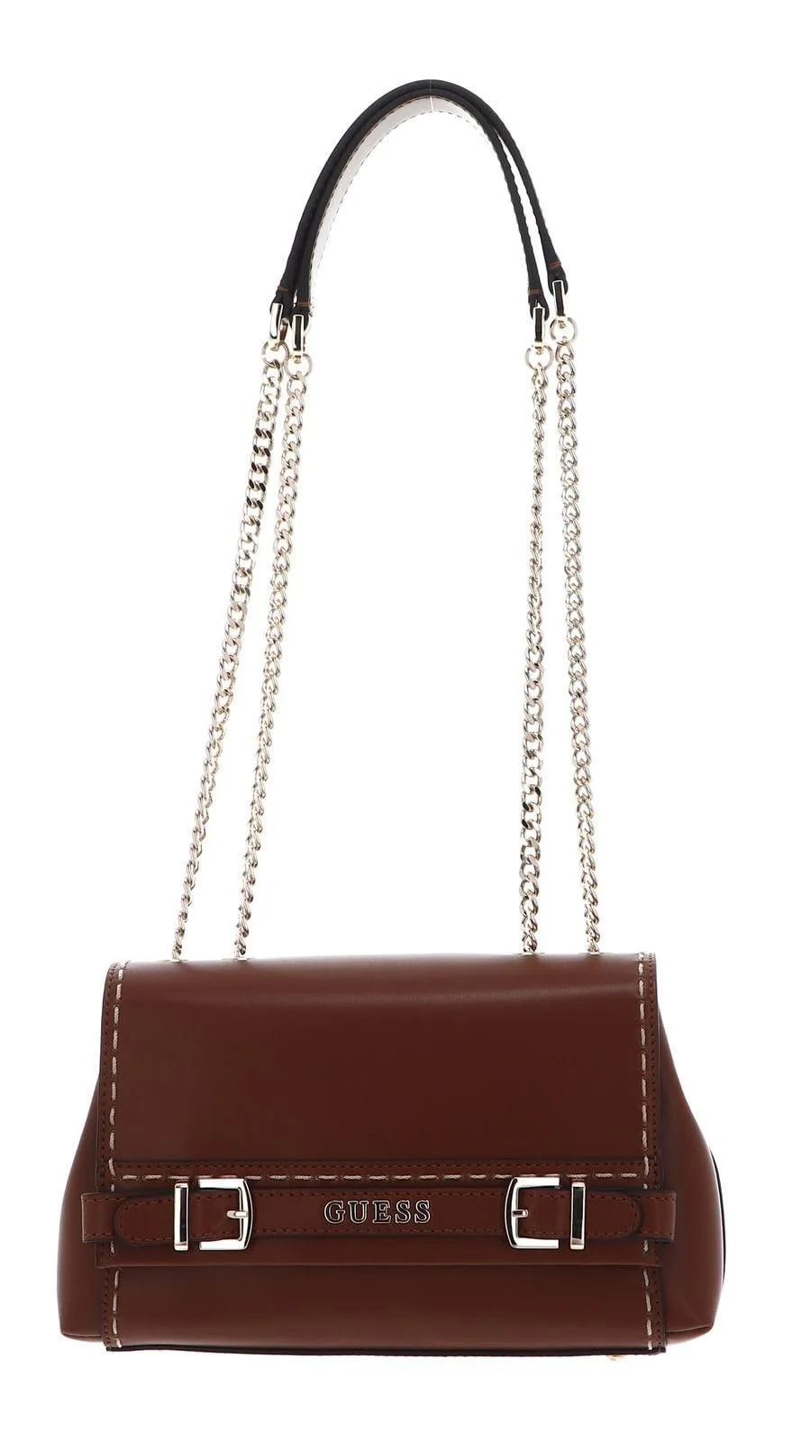 Сумка GUESS Sestri Convertible Xbody Flap Cognac, фото №1