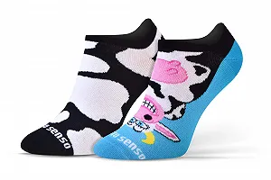 Носки Sesto Senso Trainer Unisex, Цветные хлопковые носки, Забавные носки для мужчин и женщин, 1-3 пары synthetic.ua - Фото 1