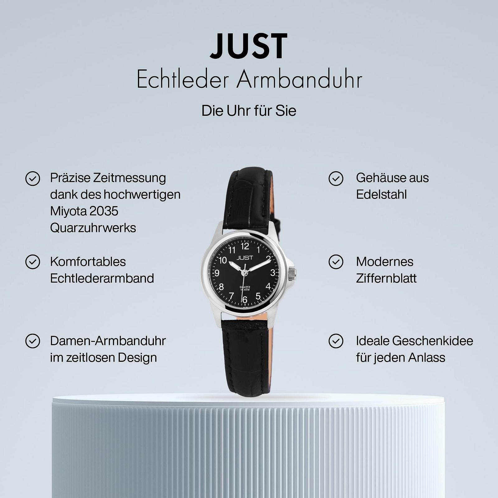 Женские часы Just Watch Tessa JW10084 Кожа Застежка-пряжка 10 Bar Аналоговый Кварц, фото №2 Женские часы Just Watch Tessa JW10084 Кожа Застежка-пряжка 10 Bar Аналоговый Кварц, фото №2