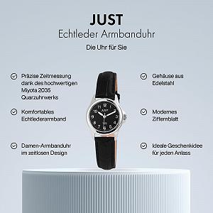 Женские часы Just Watch Tessa JW10084 Кожа Застежка-пряжка 10 Bar Аналоговый Кварц цена на synthetic.ua - Фото 1 Женские часы Just Watch Tessa JW10084 Кожа Застежка-пряжка 10 Bar Аналоговый Кварц synthetic.ua - Фото 1