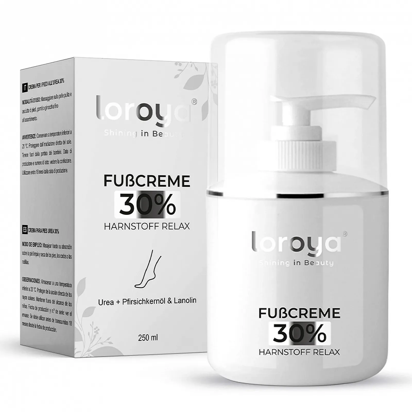 Крем для ног THE ORIGINAL Exfoliating 30% Urea на основе персикового масла и ланолина 250 мл, фото №1 Крем для ног THE ORIGINAL Exfoliating 30% Urea на основе персикового масла и ланолина 250 мл, фото №1