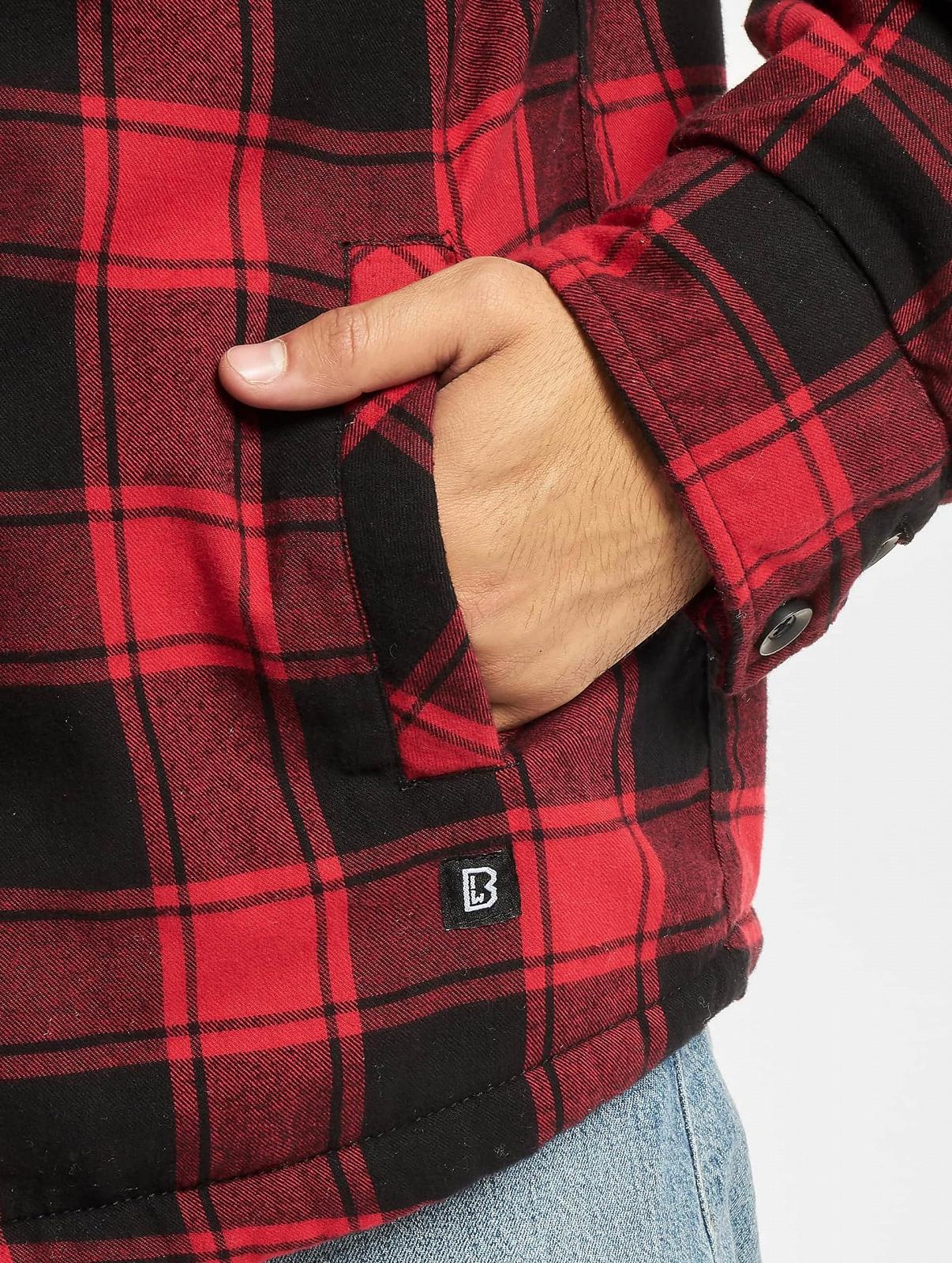 Рубашка Brandit Lumber Lined with Hood Lumberjack Check, фото №6