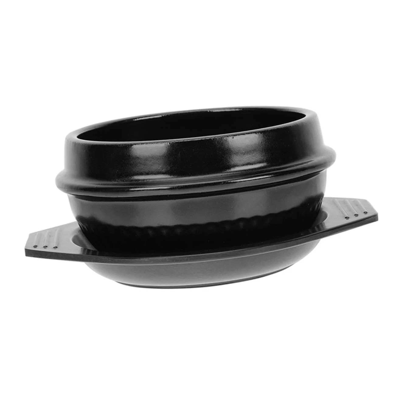 Горшок керамический Luxshiny термостойкий с плоским дном, фото №1