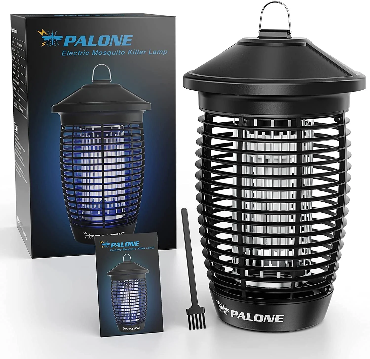 Электрическая ловушка для насекомых PALONE 20 W 4500 V с UV-лампой, фото №9