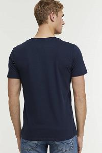 Футболка JJLEO TEE SS 12200239- Blazer-Fit:Standard Fit Jack&Jones Темно-синій M synthetic.ua - Фото 1