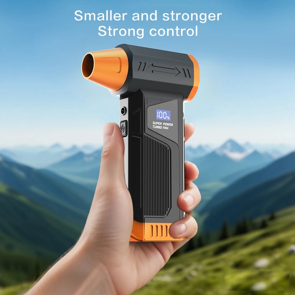 Портативний турбовентилятор Violent M4 Turbo Jet Fan 110000 RPM Black, фото №12 Портативний турбовентилятор Violent M4 Turbo Jet Fan 110000 RPM Black, фото №12