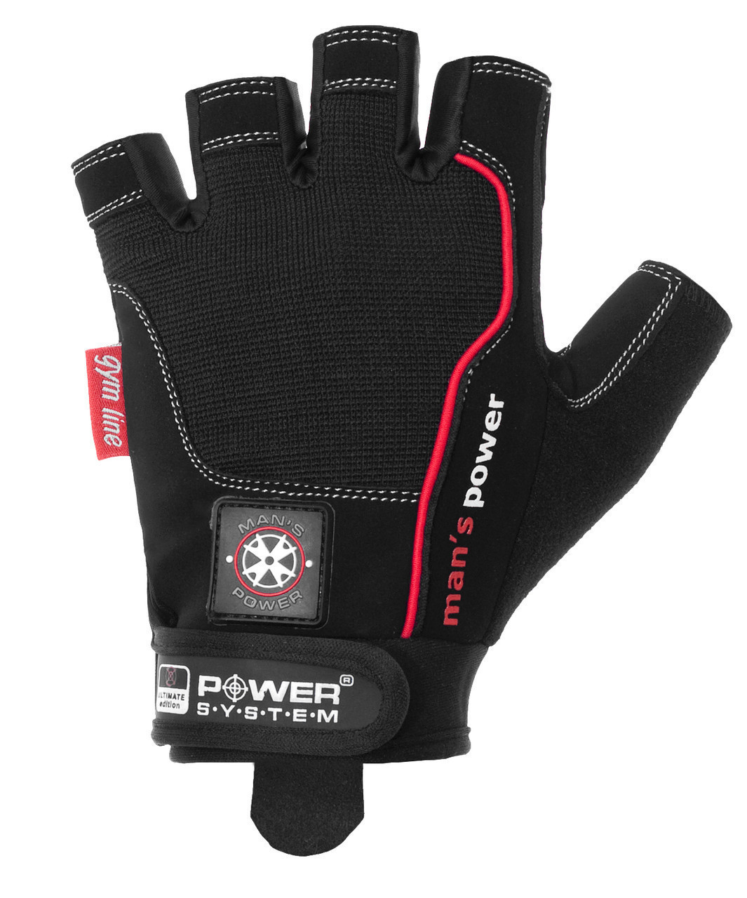 Рукавички для фітнесу Power System PS-2580 Man s Black S, фото №2 Рукавички для фітнесу Power System PS-2580 Man s Black S, фото №2