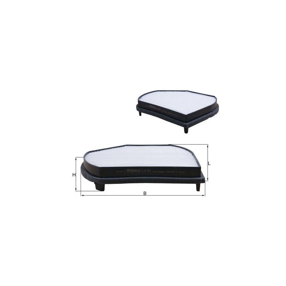 Фільтр салону KNECHT LA 37 для CHRYSLER FIAT MERCEDES-BENZ, фото №1