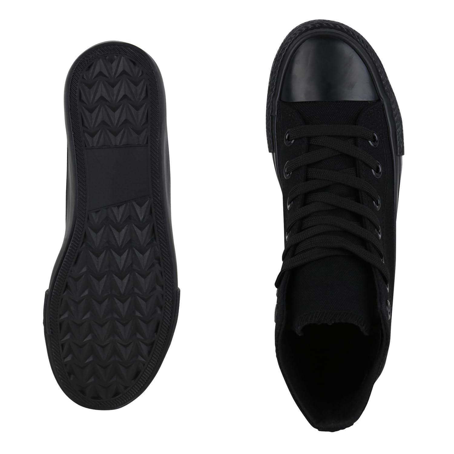 Чоловічі Кросівки VAN HILL Високі На Шнурівці Зручні Базові Для Дозвілля Тканинні, фото №4