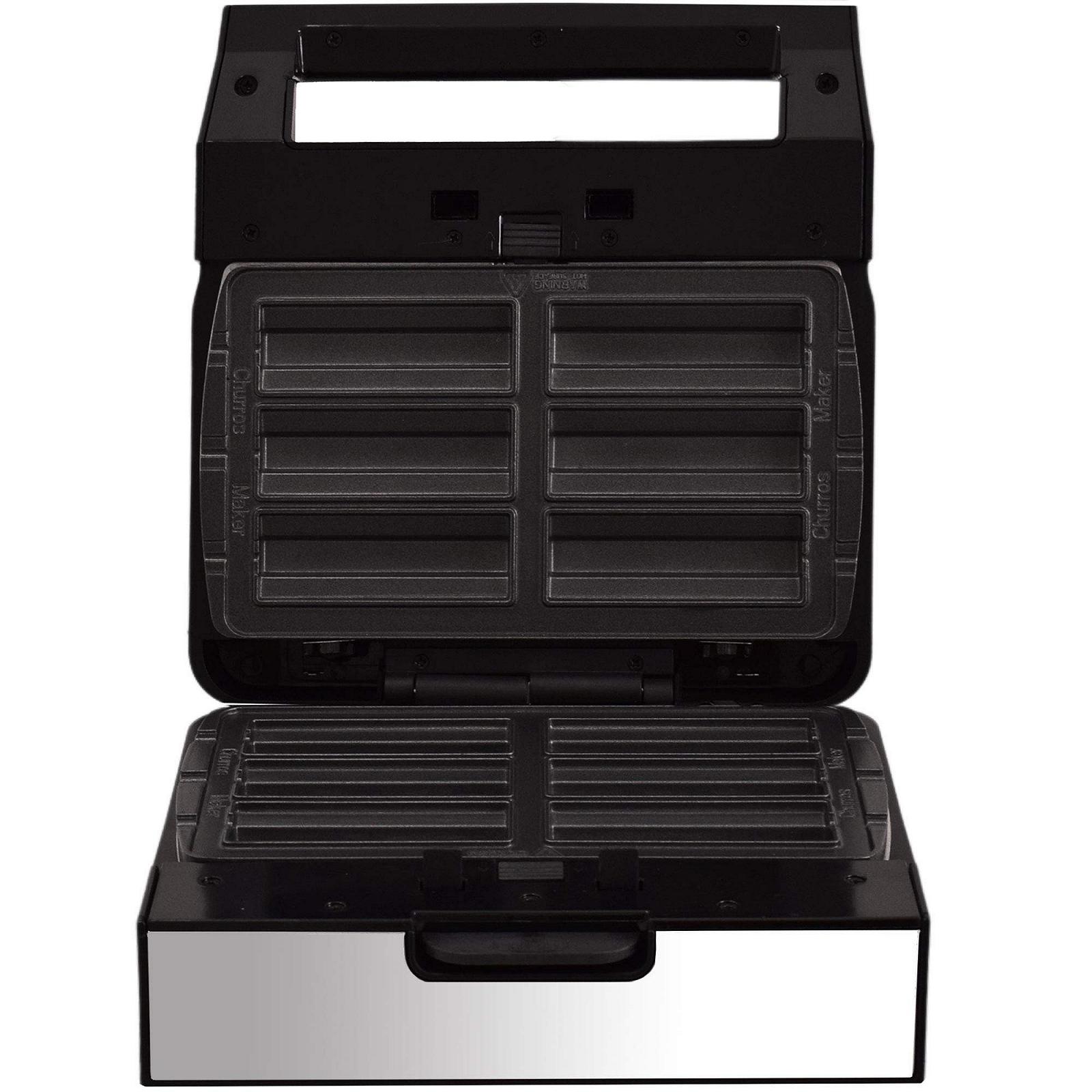 Аппарат для пончиков Syntrox Germany MM-1400W с пластинами для чуррос, фото №7