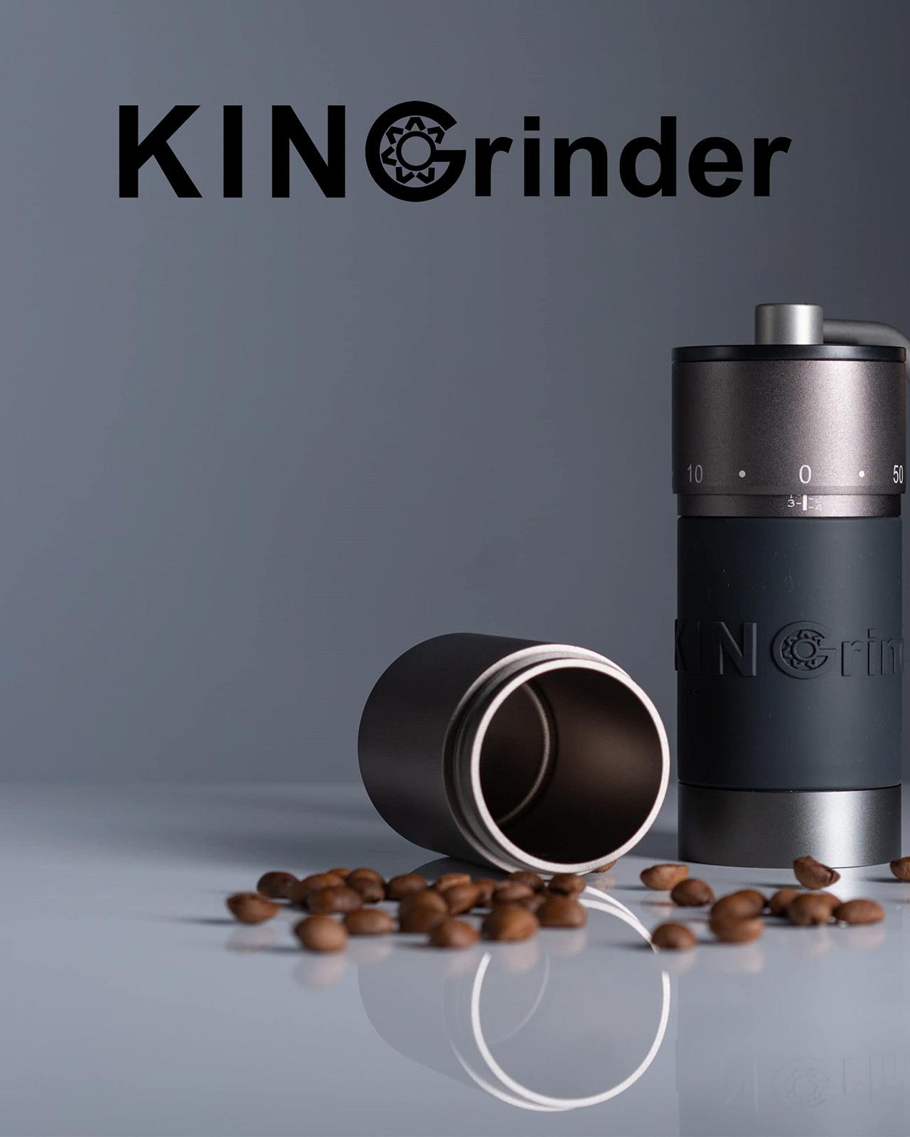 Ручная кофемолка KINGrinder K6 с 200 уровнями помола для Aeropress, френч-пресса, капельного кофе, эспрессо, вместимость 25-35 г, фото №4 Ручная кофемолка KINGrinder K6 с 200 уровнями помола для Aeropress, френч-пресса, капельного кофе, эспрессо, вместимость 25-35 г, фото №4