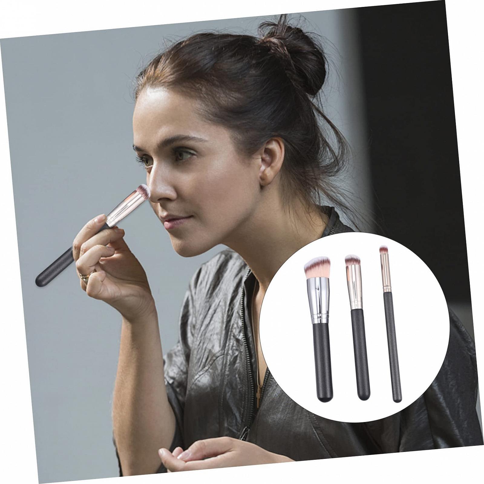 Набір кистей для макіяжу minkissy 6 шт. La Pro Concealer, фото №2