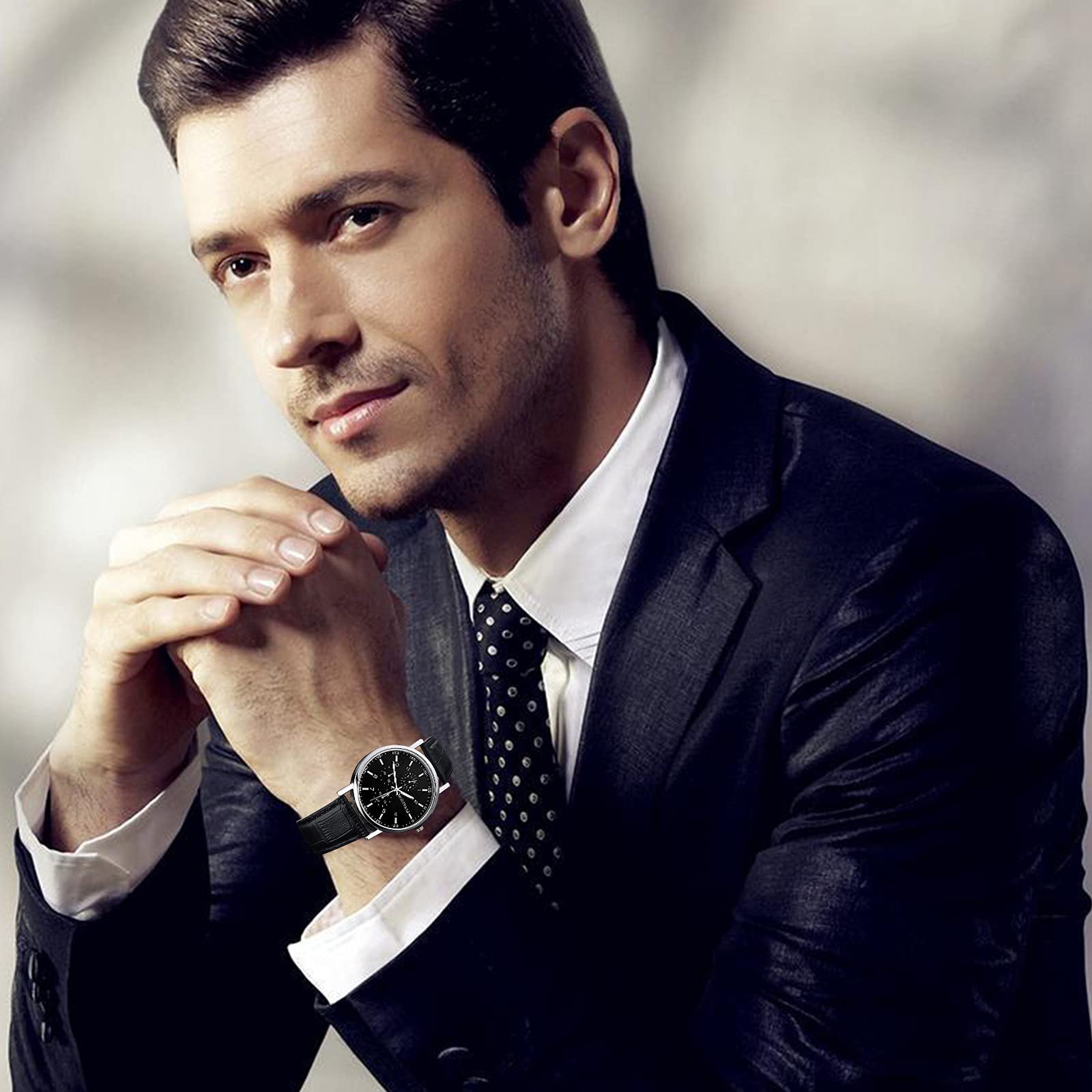 Годинник Generisch Classic Men's Map, фото №5