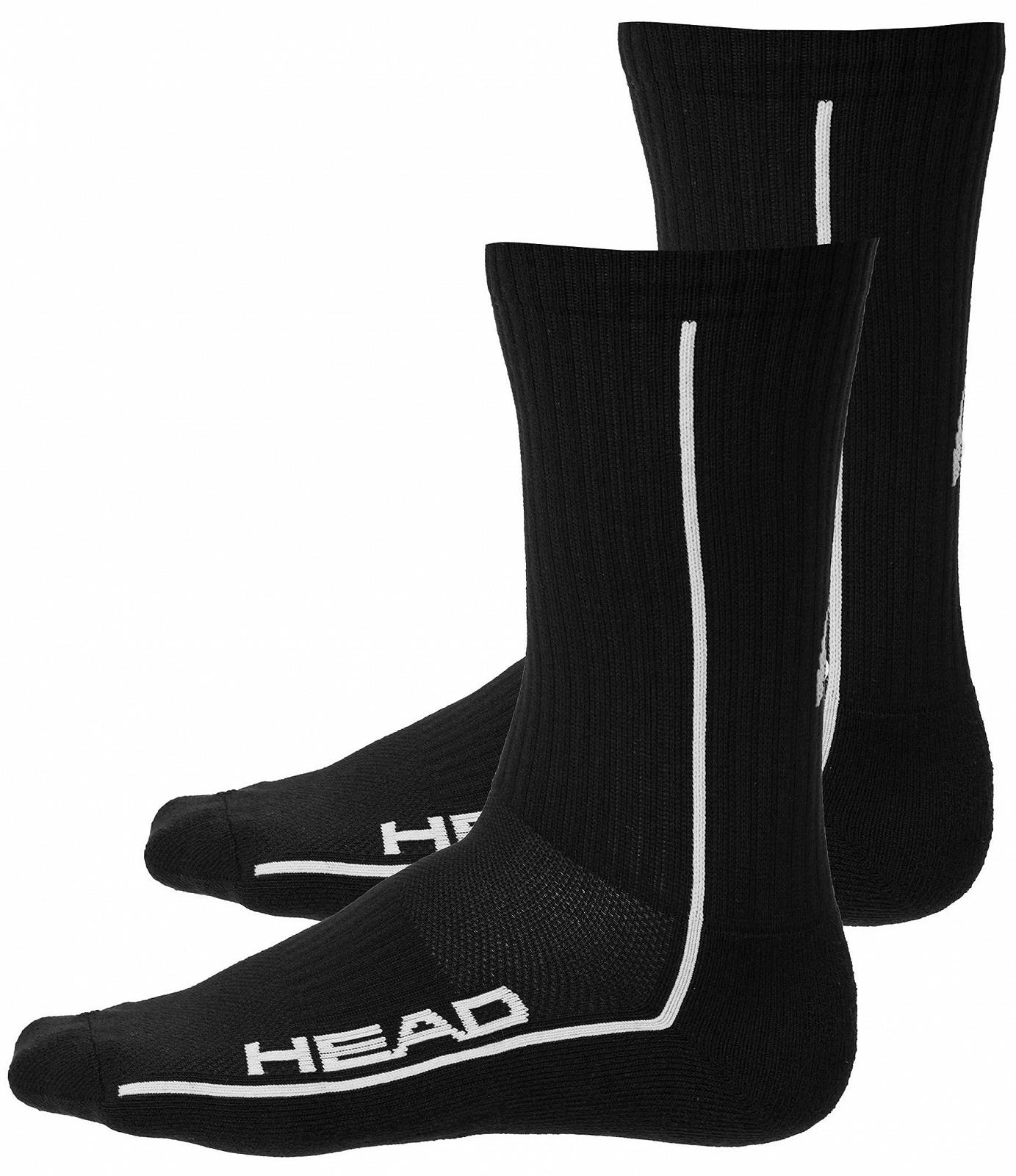 Шкарпетки Head ALL SPORTS PERFORMANCE CREW 2P Чорний  43-46, фото №1