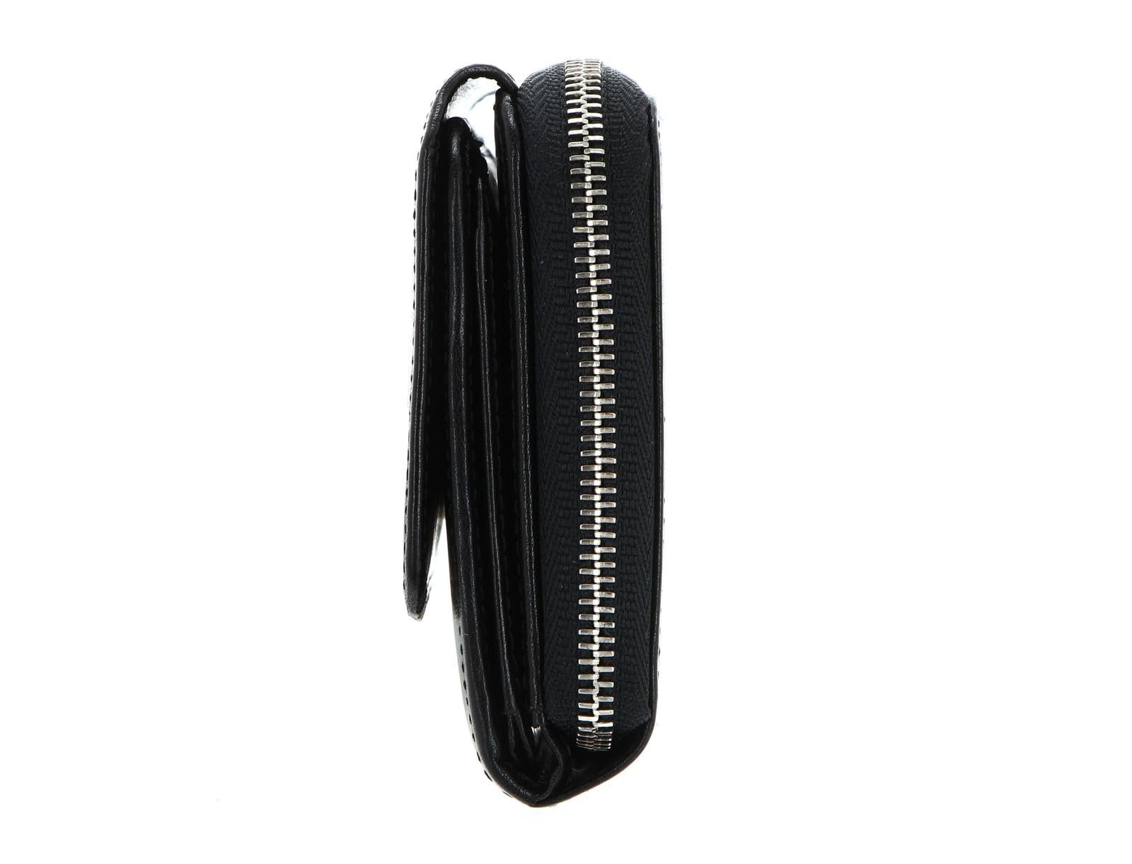 Кошелек с молнией Golden Head Colorado RFID Protect Black, черный, модный, фото №8