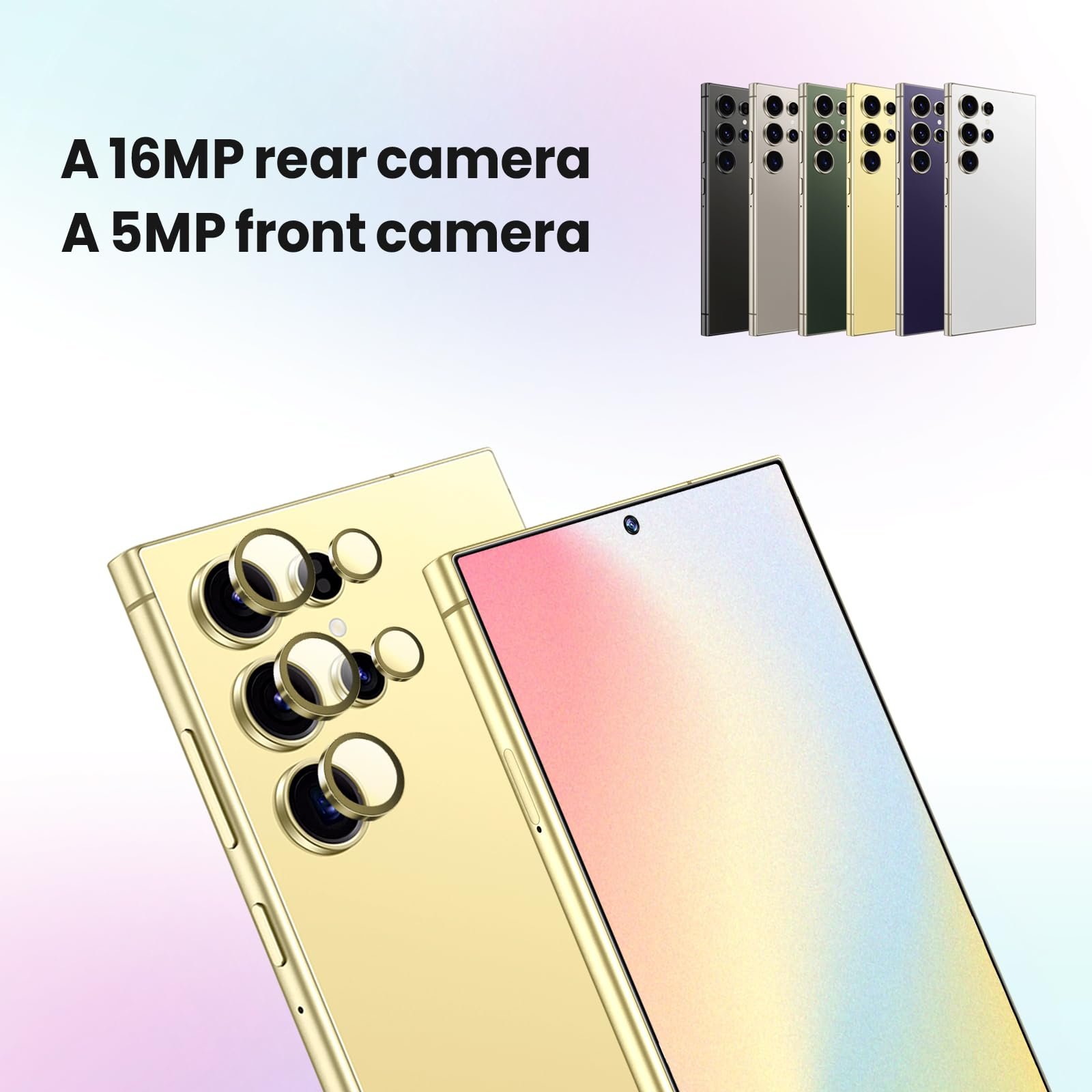 Смартфон 4G-LTE 6.75 дюйма 64GB ROM Dual SIM Silver, фото №6
