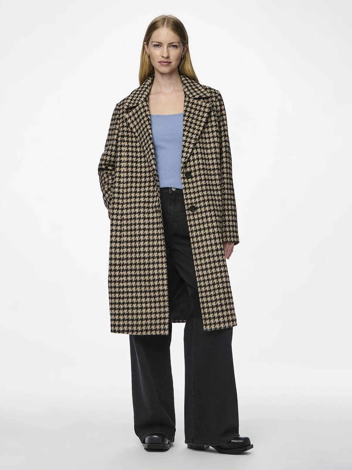 Куртка PIECES Pcandrea Check Jacket Mm, фото №5