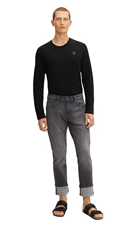 Джинсы Tom Tailor Slim 1032773-10233 Серый L, фото №2