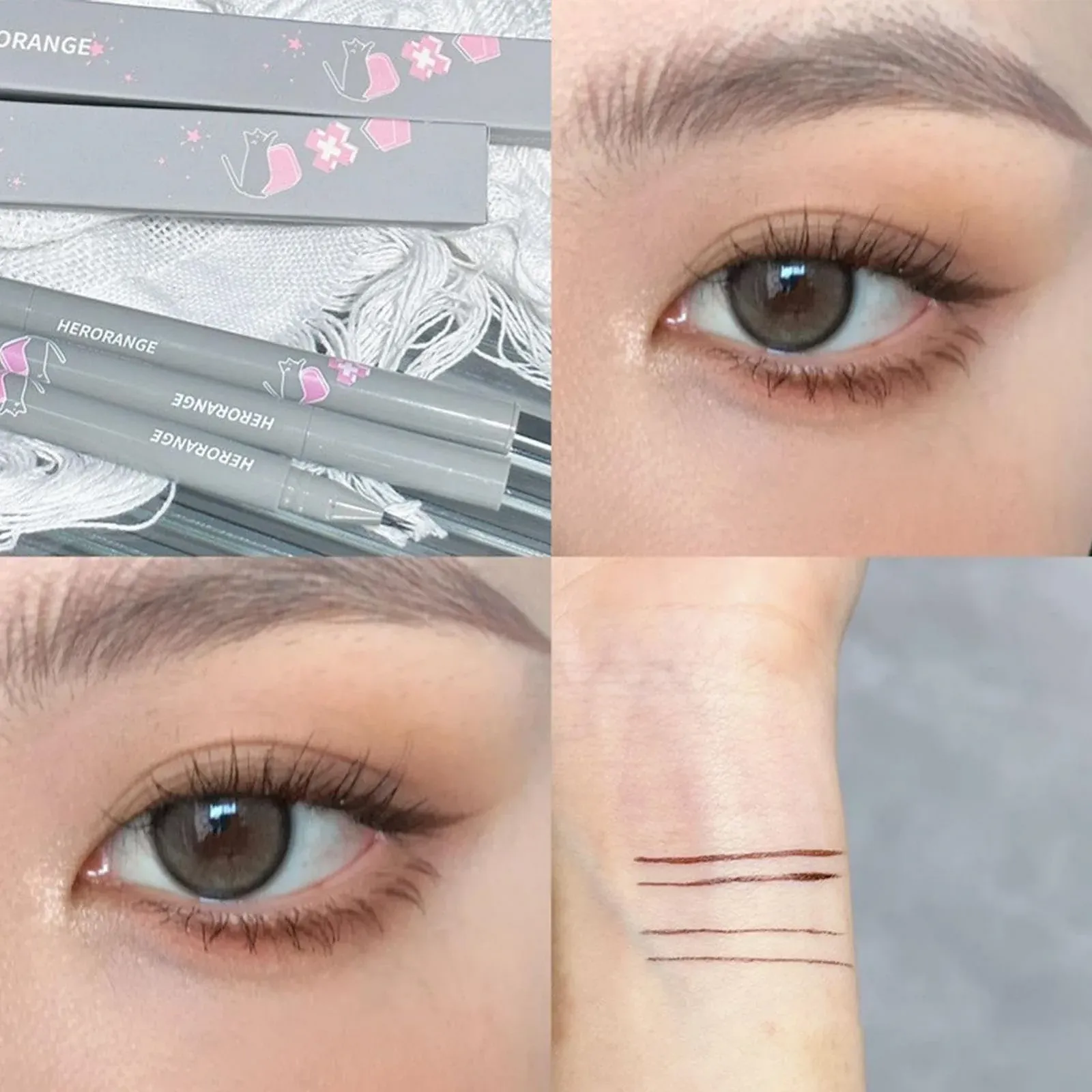 Підводка для очей Fowybe з двома наконечниками, фото №5