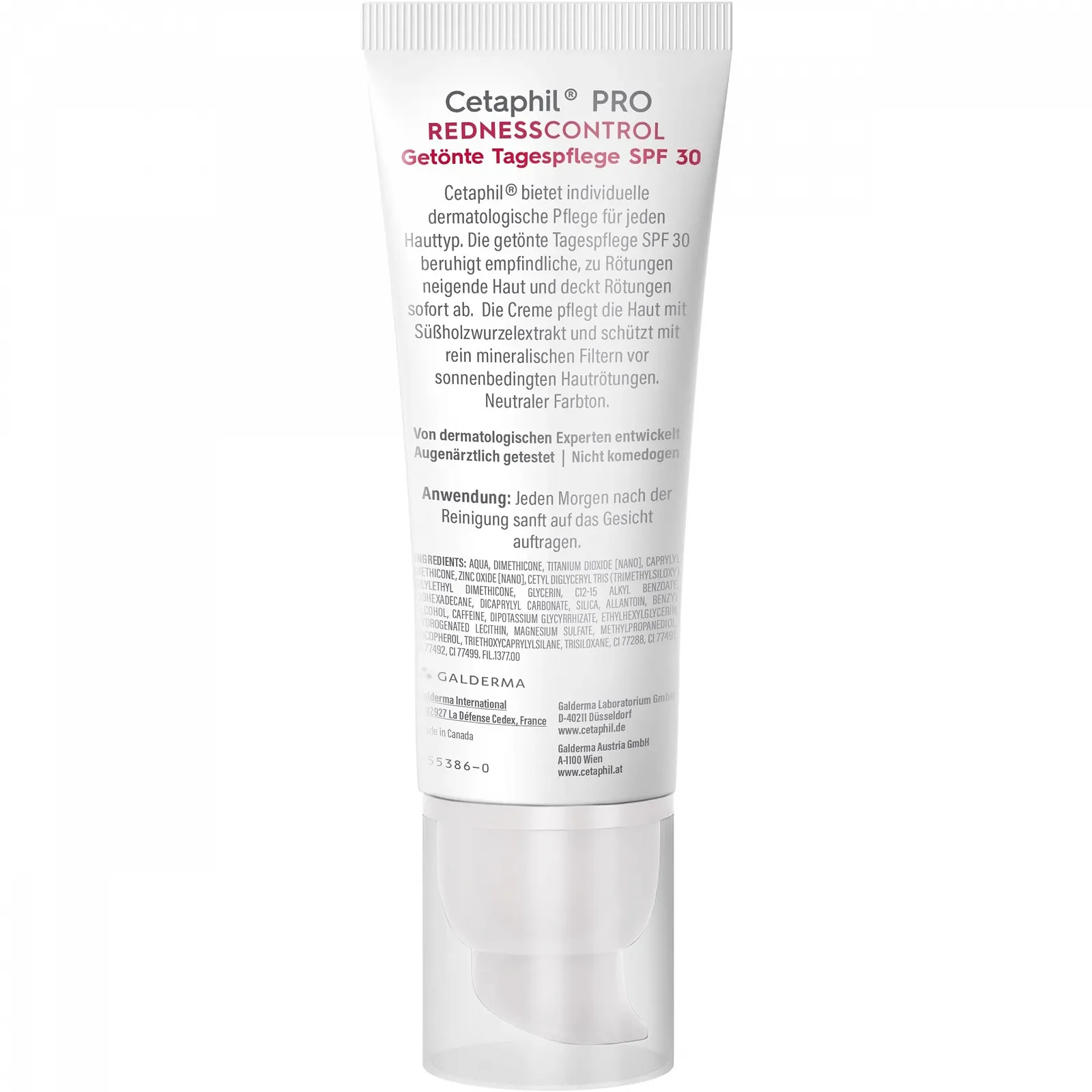 Денний крем для обличчя CETAPHIL Pro RednessControl Tinted Day Cream SPF 30 тонуючий зволожуючий 50 мл, фото №2 Денний крем для обличчя CETAPHIL Pro RednessControl Tinted Day Cream SPF 30 тонуючий зволожуючий 50 мл, фото №2
