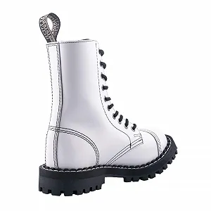 Ботинки Steels 10 Hole Черные synthetic.ua - Фото 1