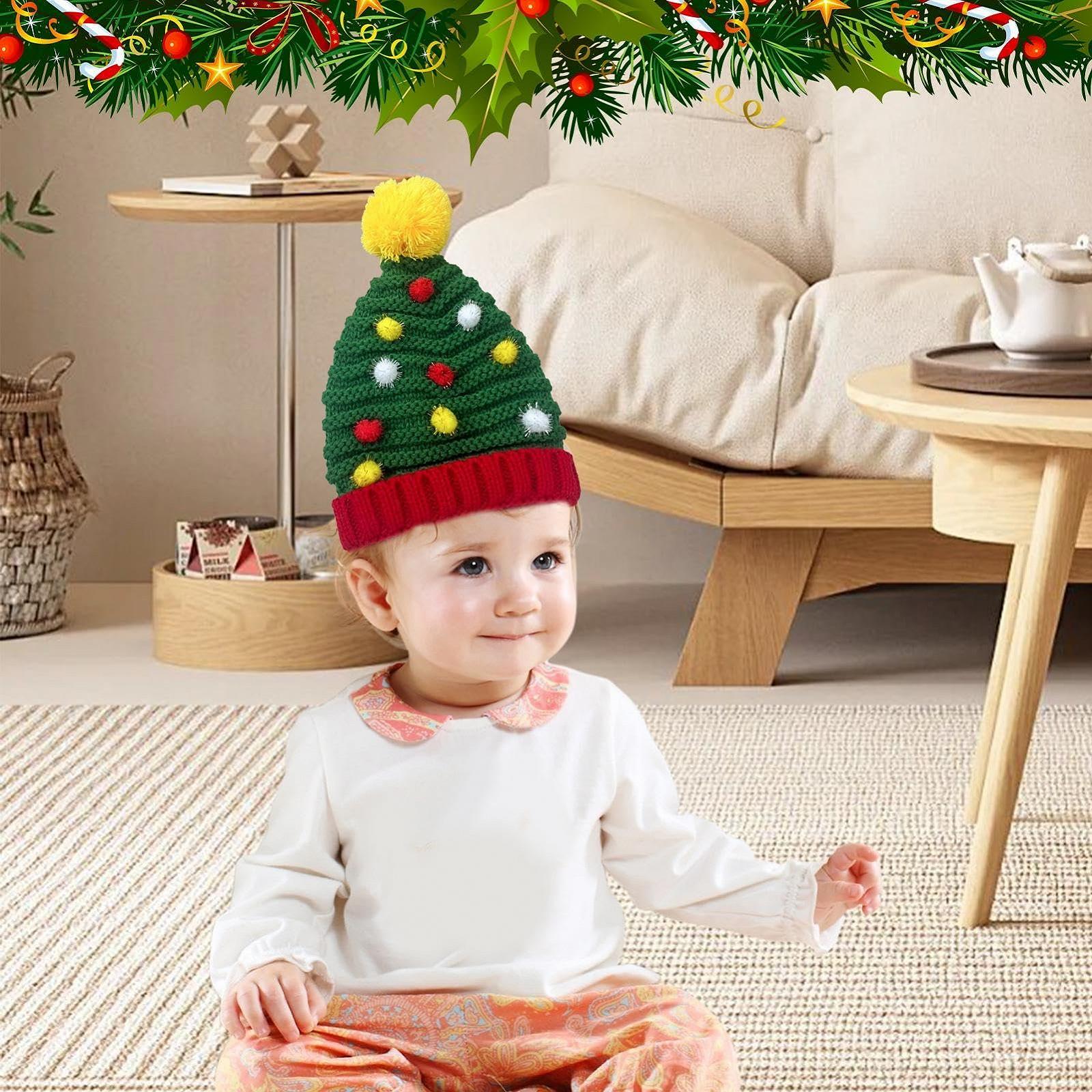 Новорічна Шапка Пованджер, В'язана, фото №6 Новорічна Шапка Пованджер, В'язана, фото №6