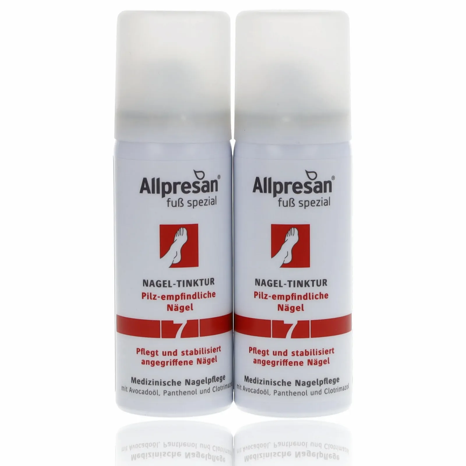 Настоянка для нігтів Allpresan Fuß Spezial No. 7 для догляду при грибку 50 мл (2 шт), фото №1