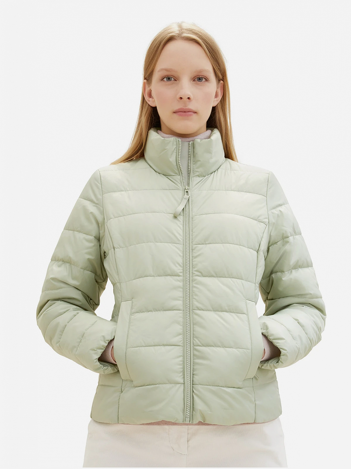 Куртка Women's jacket 1039416-34895 Tom Tailor Фісташковий S, фото №2