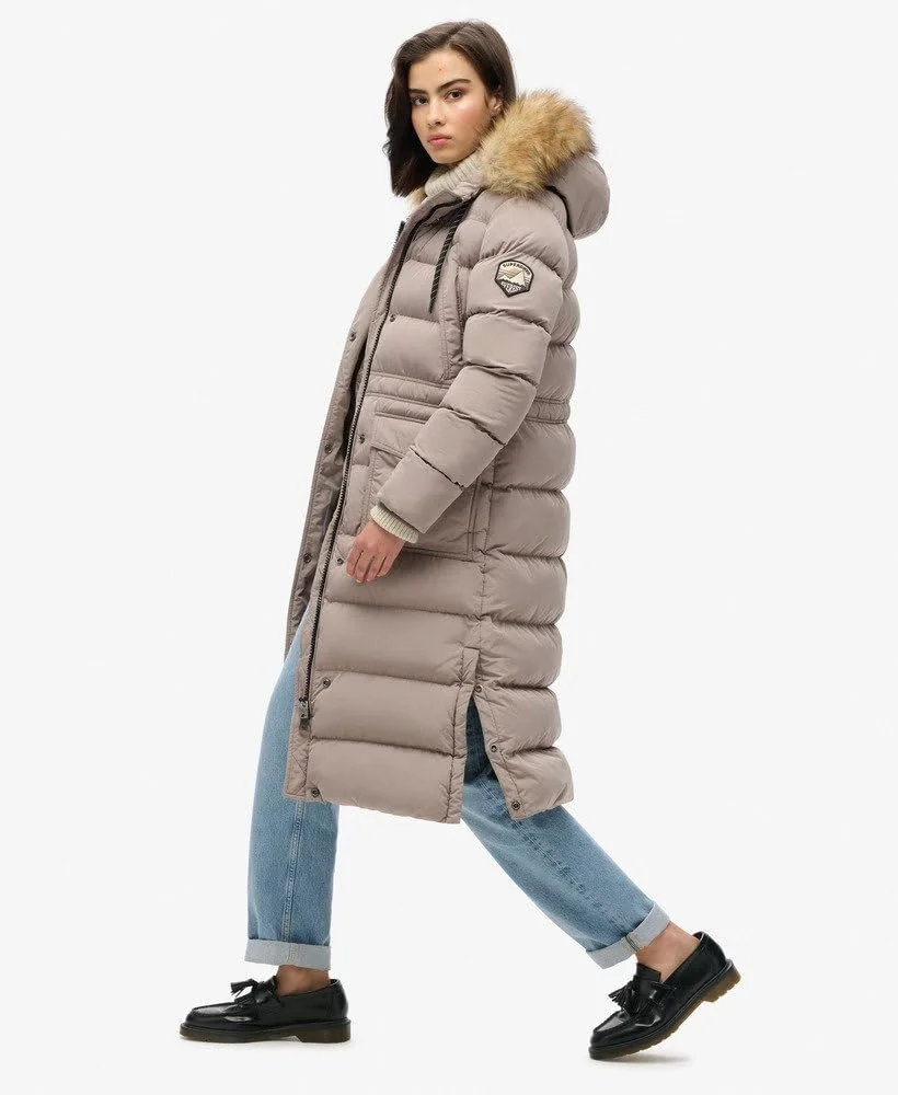 Пальто Superdry Long Everest Faux Fur Жіноче, фото №5 Пальто Superdry Long Everest Faux Fur Жіноче, фото №5
