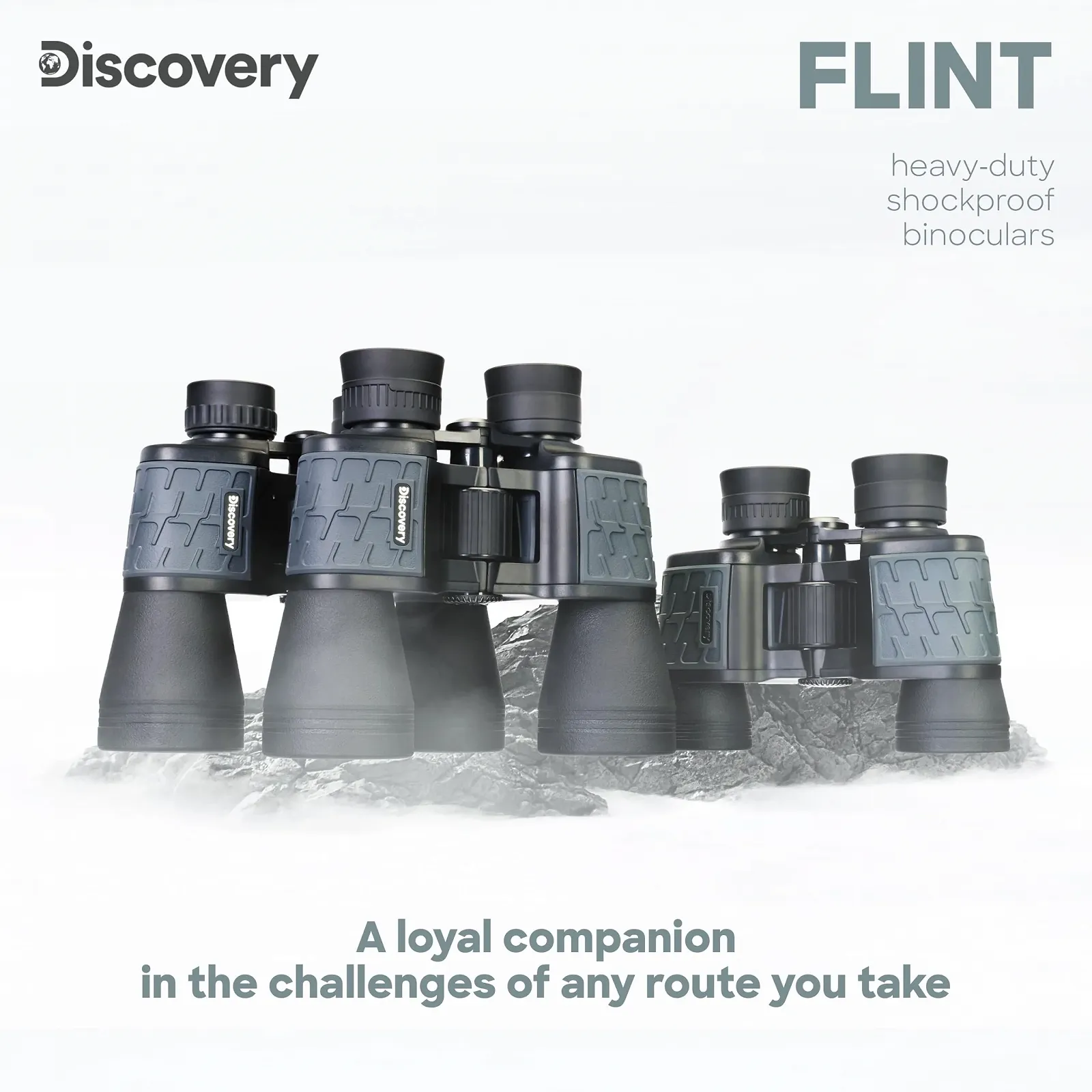 Бінокль Discovery Flint 8 x 40 Porro Prism BK-7 Aluminium, фото №2