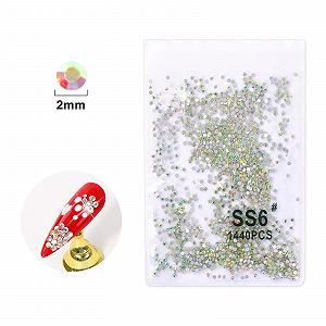 Стрази 2 мм 1440 шт synthetic.ua - Фото 1