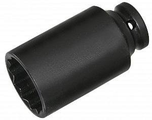 Торцева головка ударна SW-STAHL 10192L 1/2" 12-гранна 32 мм глибока - Фото 1