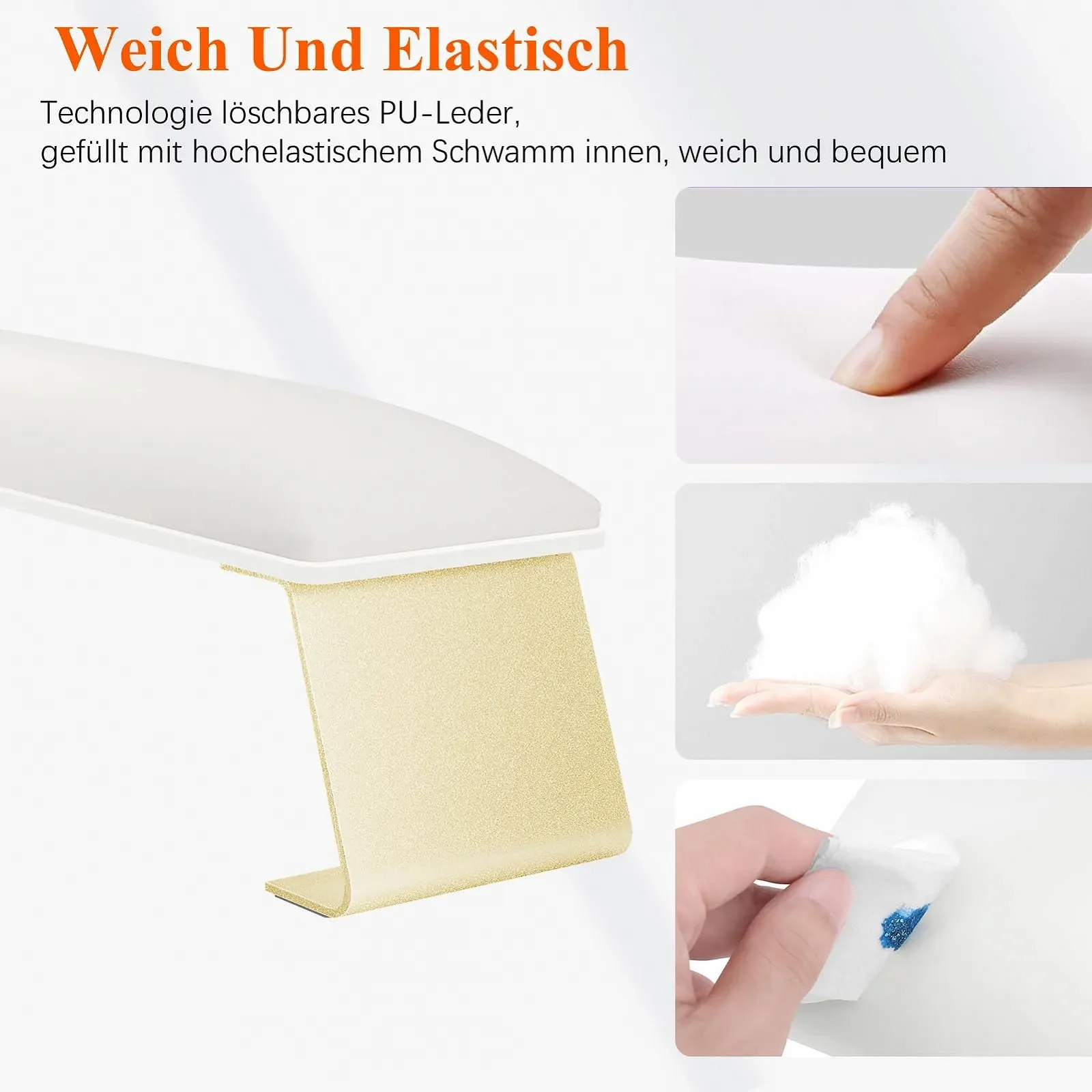 Подставка для рук для маникюра Белый, фото №6 Подставка для рук для маникюра Белый, фото №6