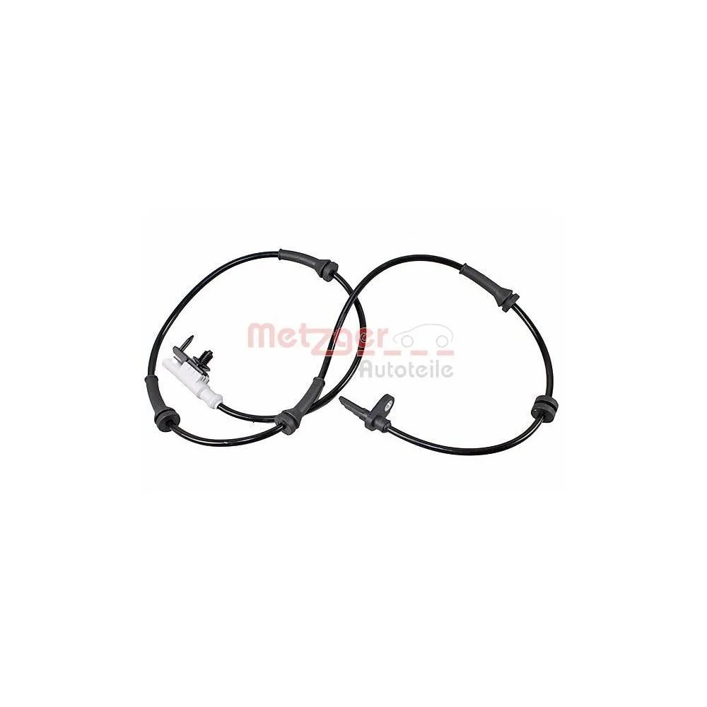 Датчик частоти обертання колеса METZGER 09001345 GREENPARTS для LAND ROVER, передня вісь, фото №1