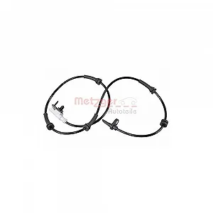 Датчик частоты вращения колеса METZGER 09001345 GREENPARTS для LAND ROVER, передняя ось - Фото 1