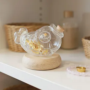 Скарбничка Скляна Прозора у формі банки synthetic.ua - Фото 1